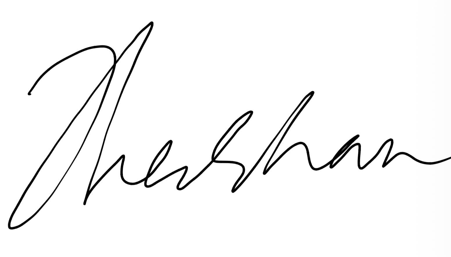Dheshan Irshad signature