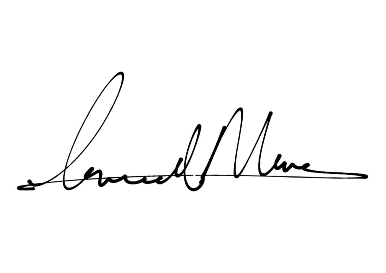 Imaad Muzni signature